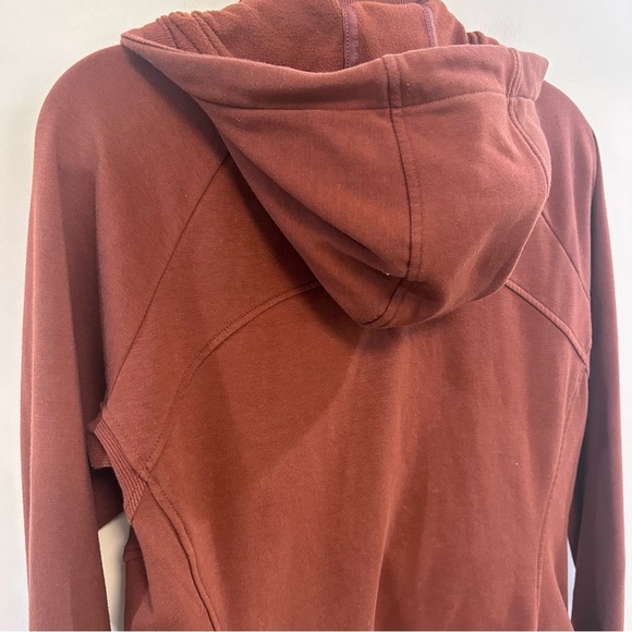 ATHLETA triumph hoodie burgundy size large - Picture 5 of 9